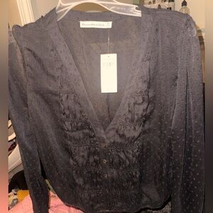 Abercrombie & Fitch black shirt